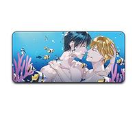 ITBT Tapis de Souris The King's Avatar 900x400mm Tapis de Souris XXL Multifonction Gaming Mousepad XXL Grand sous Main, Anime Souris 3mm Bureau Anti-Glissant Surface Texturée pour Ordinateur, N