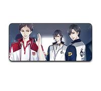 ITBT Tapis de Souris The King's Avatar 900x400mm Tapis de Souris XXL Multifonction Gaming Mousepad XXL Grand sous Main, Anime Souris 3mm Bureau Anti-Glissant Surface Texturée pour Ordinateur, D