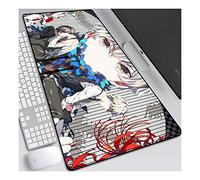 ITBT Tokyo Ghoul, E Tapis de Souris XL 900x400mm Hydrorésistant Anime Mouse Pad Grand Tapis de Souris Gamer avec Base en Caoutchouc Anti-Glissant Surface Texturée pour Ordinateur et PC