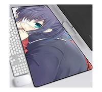 ITBT Tomber Amoureux 800x300mm Tapis de Souris Anime, Tapis de Souris Clavier, Tapis de Souris de Jeu Professionnel XXL Grand étendu avec Base en Caoutchouc de 3mm d'épaisseur, pour Ordinateur PC, H
