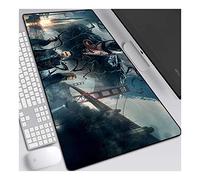 ITBT Venom Tapis De Souris 700X300Mm, Clavier Étendu Tapis De Souris Professionnel De Jeu Mousepad avec Base De 3 Mm D'Épaisseur, pour Ordinateurs Portables, Pc,A
