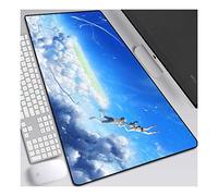 ITBT Weathering with You Tapis de Souris XL 700x300mm Hydrorésistant Anime Mouse Pad Grand Tapis de Souris Gamer avec Base en Caoutchouc Anti-Glissant Surface Texturée pour Ordinateur et PC,H