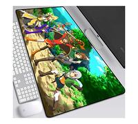 ITBT Wonderful World 700x300mm Tapis de Souris XL Multifonction Gaming Mousepad XL Grand sous Main, Anime Souris 3mm Bureau Anti-Glissant Surface Texturée pour Ordinateur,C