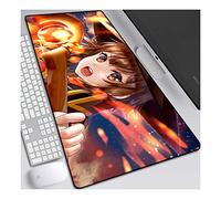 ITBT Wonderful World 700x300mm Tapis de Souris XL Multifonction Gaming Mousepad XL Grand sous Main, Anime Souris 3mm Bureau Anti-Glissant Surface Texturée pour Ordinateur,F