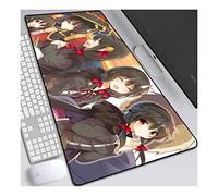 ITBT Wonderful World 700x300mm Tapis de Souris XL Multifonction Gaming Mousepad XL Grand sous Main, Anime Souris 3mm Bureau Anti-Glissant Surface Texturée pour Ordinateur,H