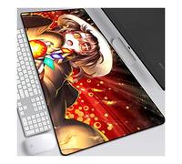 ITBT Wonderful World 700x300mm Tapis de Souris XL Multifonction Gaming Mousepad XL Grand sous Main, Anime Souris 3mm Bureau Anti-Glissant Surface Texturée pour Ordinateur,B