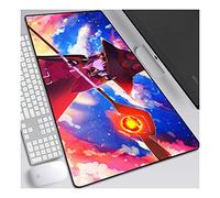 ITBT Wonderful World 700x300mm Tapis de Souris XL Multifonction Gaming Mousepad XL Grand sous Main, Anime Souris 3mm Bureau Anti-Glissant Surface Texturée pour Ordinateur,A