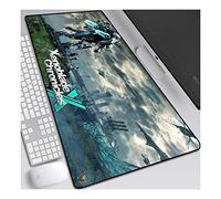 ITBT Xenoblade Chronicles 700x300mm Tapis de Souris XL Multifonction Gaming Mousepad XL Grand sous Main, Anime Souris 3mm Bureau Anti-Glissant Surface Texturée pour Ordinateur,A