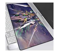 ITBT Xenoblade Chronicles Tapis de Souris XL 900x400mm Hydrorésistant Anime Mouse Pad Grand Tapis de Souris Gamer avec Base en Caoutchouc Anti-Glissant Surface Texturée pour Ordinateur et PC, C