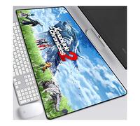 ITBT Xenoblade Chronicles Tapis de Souris XL 900x400mm Hydrorésistant Anime Mouse Pad Grand Tapis de Souris Gamer avec Base en Caoutchouc Anti-Glissant Surface Texturée pour Ordinateur et PC, B
