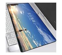 ITBT YourName 700x300mm Tapis de Souris XL Multifonction Gaming Mousepad XL Grand sous Main, Anime Souris 3mm Bureau Anti-Glissant Surface Texturée pour Ordinateur,G
