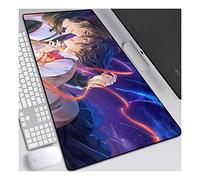 ITBT YourName Tapis De Souris 700X300Mm, Clavier Étendu Tapis De Souris Professionnel De Jeu Mousepad avec Base De 3 Mm D'Épaisseur, pour Ordinateurs Portables, Pc,C