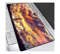 ITBT YourName Tapis de Souris XL 800x300mm Hydrorésistant Anime Mouse Pad Grand Tapis de Souris Gamer avec Base en Caoutchouc Anti-Glissant Surface Texturée pour Ordinateur et PC, C