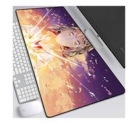 ITBT YourName Tapis de Souris XL 800x300mm Hydrorésistant Anime Mouse Pad Grand Tapis de Souris Gamer avec Base en Caoutchouc Anti-Glissant Surface Texturée pour Ordinateur et PC, B