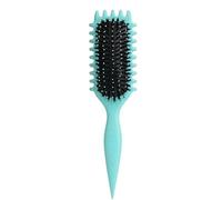 ITClosud Curl Defining Brush, Brosse Coiffante pour Cheveux Bouclés D'hommes et de Femmes pour Fixer et Modeler Les Boucles, Réduit Les Tiraillements et la Séparation (Vert)