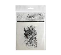 ITD Collection - Mini Papier de Riz Set de Création (6 Feuilles), Découpage de Papiers de Riz pour Le Scrapbooking et Le Bricolage, Multicolore 14,8 x 14,8 cm (RSM012)- HS code 48021000