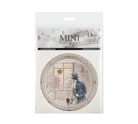 ITD Collection - Mini Papier de Riz Set de Création (6 Feuilles), Découpage de Papiers de Riz pour Le Scrapbooking et Le Bricolage, Multicolore 14,8 x 14,8 cm (RSM061)- HS code 48021000