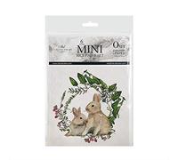 ITD Collection Papier de Riz, Easter Bunny, 14,8 x 14,8 cm, White