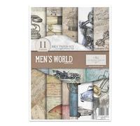 ITD Collection Papier de Riz, Men s World, 29,7 x 21 cm
