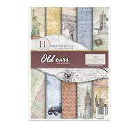 ITD Collection Papier de Riz, Old Cars, 29,7 x 21 cm