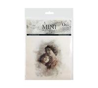 ITD Collection Papier de Riz, Retro Polka Dots IV, 14,8 x 14,8 cm