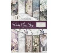 ITD Collection Papier de Riz, Winter Love Story, 29,7 x 21 cm