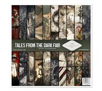 ITD Collection - Papier de scrapbooking - Kit de scrapbooking - Papier à motif pour bricolage - Papier décoratif 310 x 310 mm - 10 feuilles + 1 - Inspiré par Klimt - SLS-077