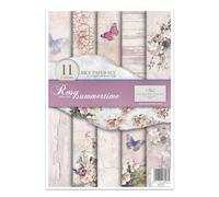 ITD Collection RP031 Papier de riz Rosy Summertime 29,7 x 21 cm