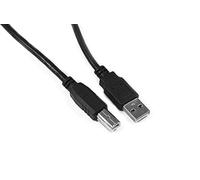 iTechCover® Câble d'imprimante USB/PC, adaptateur de synchronisation de données rapide pour imprimante Wi-Fi Canon Pixma MG5750 tout-en-un Noir 1 m