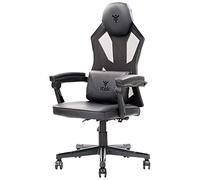 iTek 4CREATORS CF50 Fauteuil de Gaming, Faux Leather, Noir, Unique