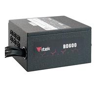 Itek Unité d'alimentation d'énergie BD600 – 600 W 24 broches ATX – Noir G