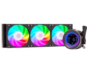 itek ARCTIC SPHERE LCD 360 Processeur Kit de refroidissement du liquide 12 cm Noir 1 pièce(s)