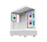 itek Boîtier PC Tower Blanc ITGCASB42W, ATX/micro ATX/Mini-ITX, 1x3.5", 1x2.5", 7 slots, 3x120mm/2x140mm Top, 2x120mm Latéral, 1x120mm Arrière
