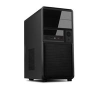 itek Case PC Mini Tower Black 500W Micro ATX 3 compartiments 3.5" 2 compartiments 5.25" 4 slots d'extension