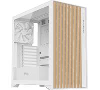 itek Case PC Tower White ATX/mATX/Mini-ITX Tempered Glass Gaming Case 3x3.5" 4x2.5" (en anglais)