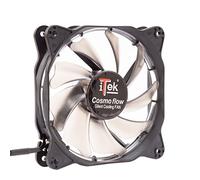 iTek Cosmo Flow Boitier PC Ventilateur - Ventilateurs, refoidisseurs et radiateurs (Boitier PC, Ventilateur, 12 cm, 1200 tr/min, 24,8 dB, 39,8 cfm)