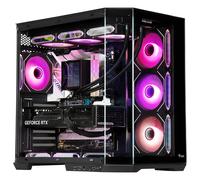 Itek Boîtier Moyen Tour ATX Dark Cave Aku RGB avec panneaux vitrés Noir