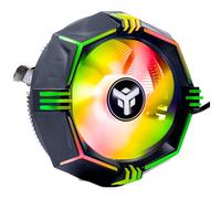 Itek Dissipateur d'air ICY-4LPR Skt universel 65W TDP, Low Profile, RGB Rainbow