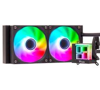 itek HYDRO CUBE 240B Processeur Kit de refroidissement du liquide 12 cm Noir 1 pièce(s)