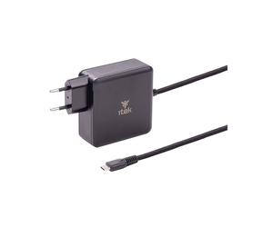 itek ITNBACWB100 Chargeur Secteur 100W USB-C Power Delivery 2.0/3.0 & Quick Charge 2.0/3.0 GaN, 1.5m, 110-240V, Noir
