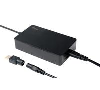 Itek Chargeur universel pour ordinateur portable ITNBSD65 65W, 12 connecteurs, Noir, design fin