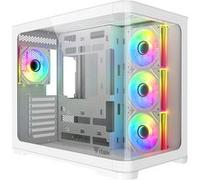 itek DARK CAVE CURVED Tower Blanc