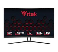 iTek Nom : Ecran incurvé 32' GGC Quad HD (Noir) 240Hz