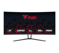 itek GGC écran plat de PC 86,4 cm (34") 3440 x 1440 pixels Wide Quad HD LED Noir