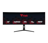 Itek Moniteur GGC - 49" incurvé, 5120x1440 DQHD UltraWide, Panneau IPS 75Hz, réponse 5ms, connexions HDMI, DP et Type-C PD, Has, Adapt Sync