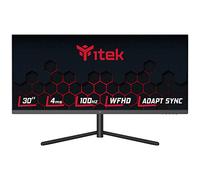 Itek moniteur GGF - 30" plat, 2560 x 1080 WFHD UltraWide, panneau VA 100 Hz, réponse OD 4 ms, 2 connexions HDMI et DP, haut-parleur, HDR Ready, Adapt Sync