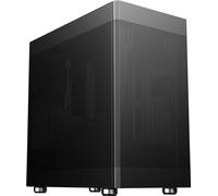 itek PROMESH 35B Black Mini Tower PC Case for Gaming and Office, ATX/ITX Stand