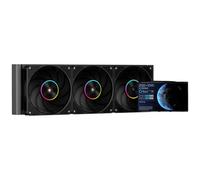 Itek Refroidisseur liquide AIO THERMORA 50B – 360 mm, écran LCD 5" , ventilateurs ARGB PWM – Noir