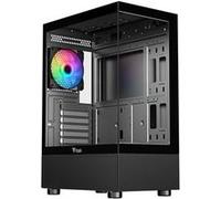 Itek Boîtier PC SHOWBUI 33B – Moyen tour ATX, Ventilateur ARGB 12 cm, Verre trempé, Noir