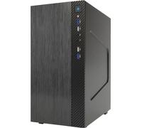 itek SMALLCOM-B Noir Boîtier Mini Tour pour PC micro ATX/Mini-ITX 3 baies de lecteur